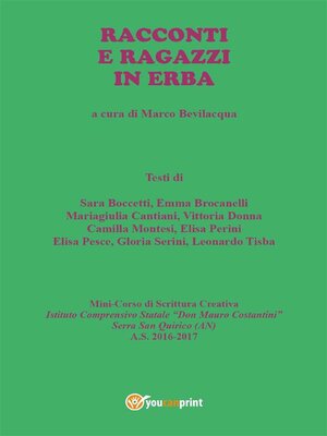 cover image of Racconti e ragazzi in erba